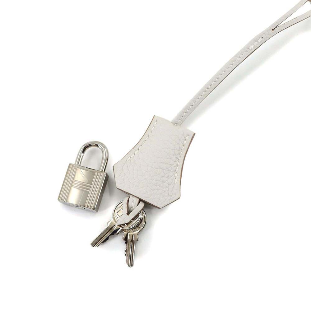 Hermes Kelly 25 Togo Mushroom 2-way Handbag Shoulder with Inside Stitching, W... - Picture 9 of 10